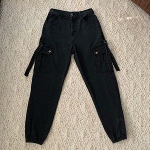 Black Cargo Pants